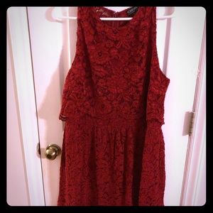 Forever 21+ 2x lace dress.